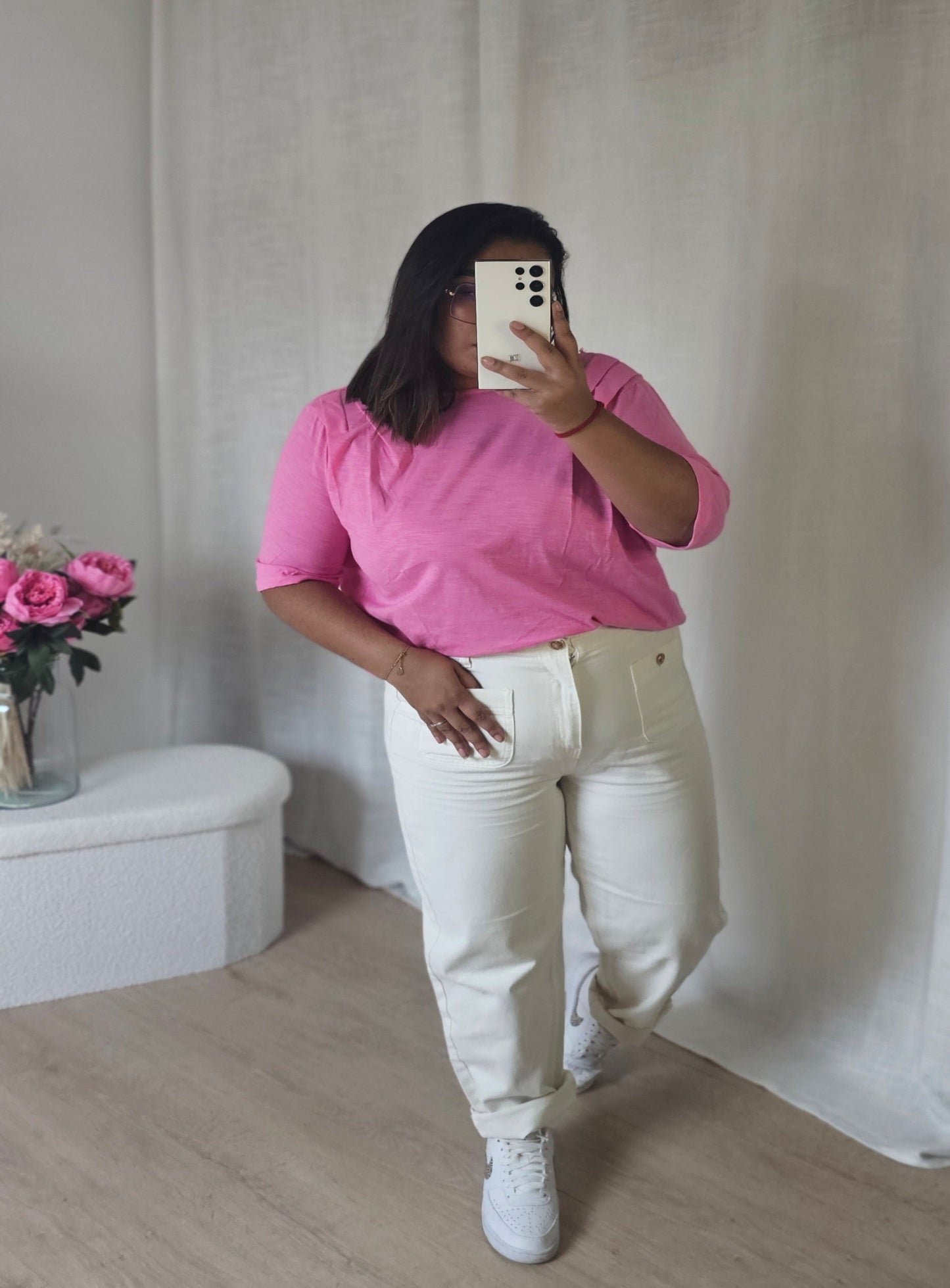 "Amour Gloire et Couleurs" - T-shirt Rosas