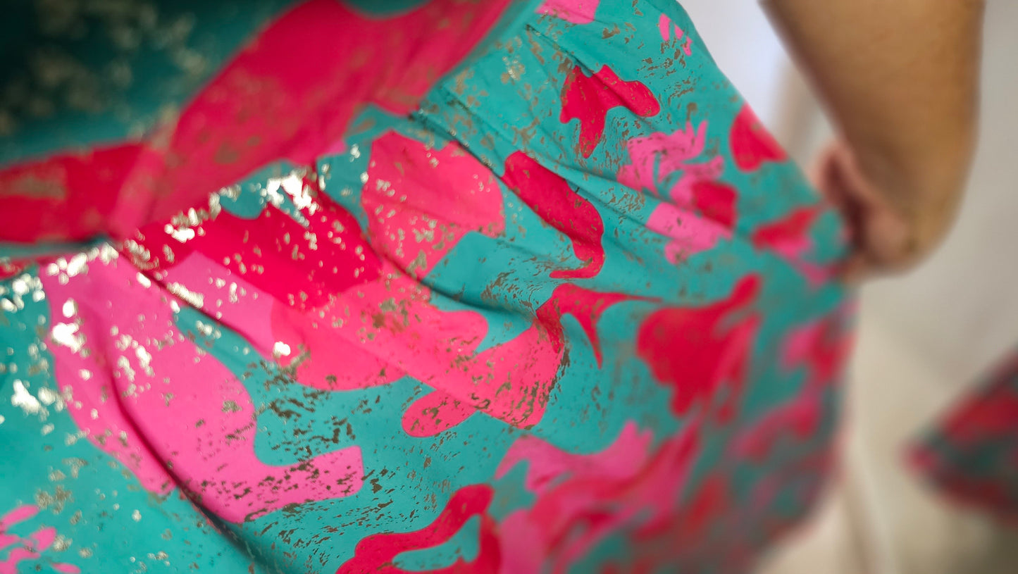 "Amour Gloire et Couleurs" - Robe Shanty