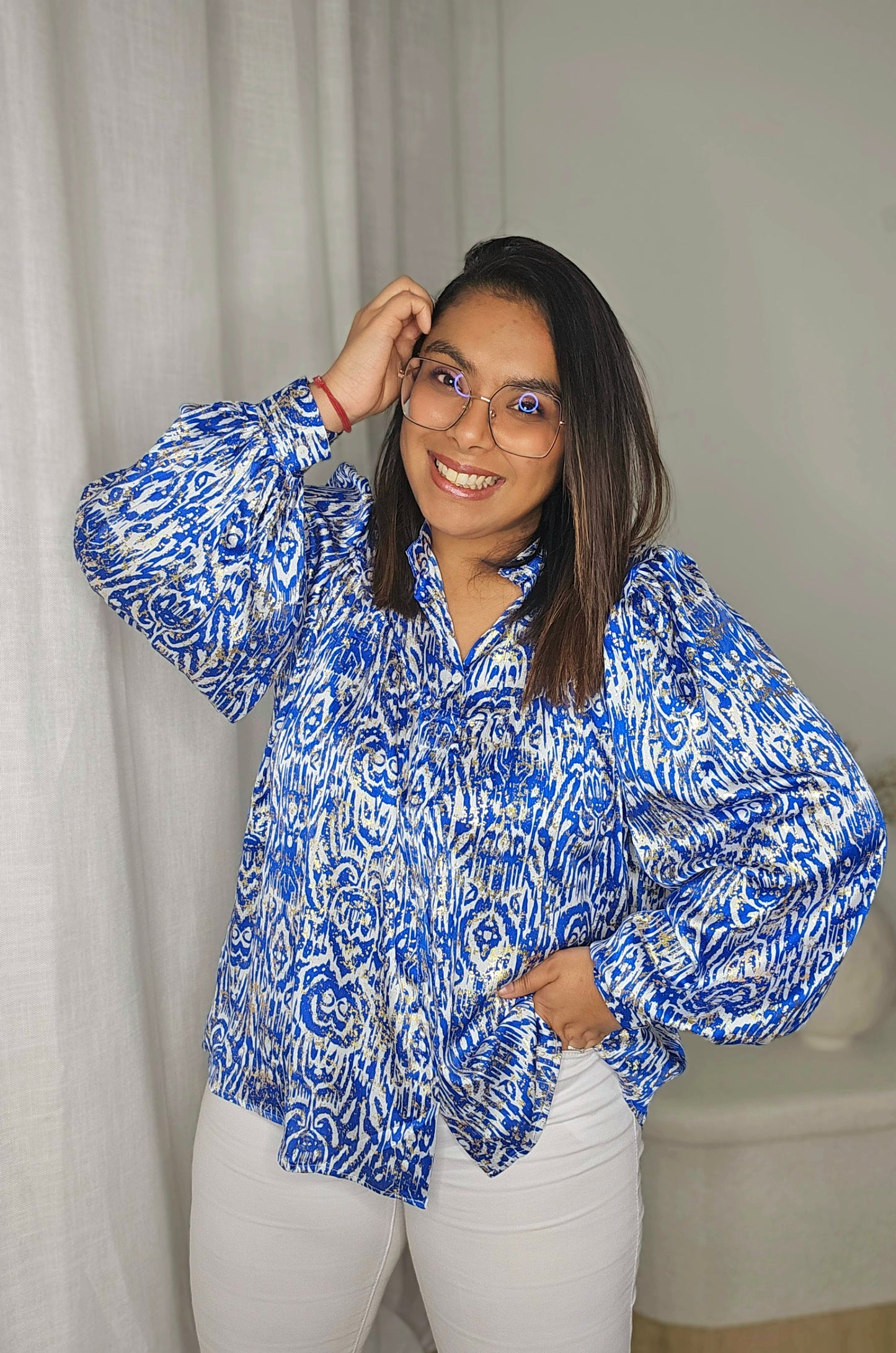 "Douceurs du printemps" - Blouse Olivia
