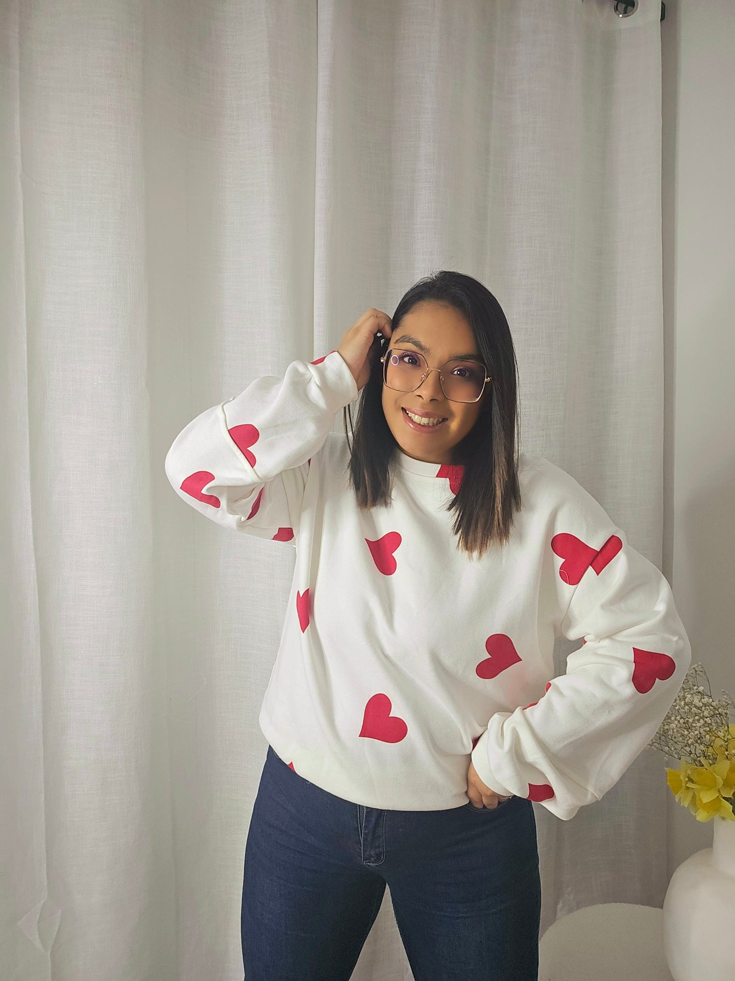 "Douceurs du printemps" - Sweat love