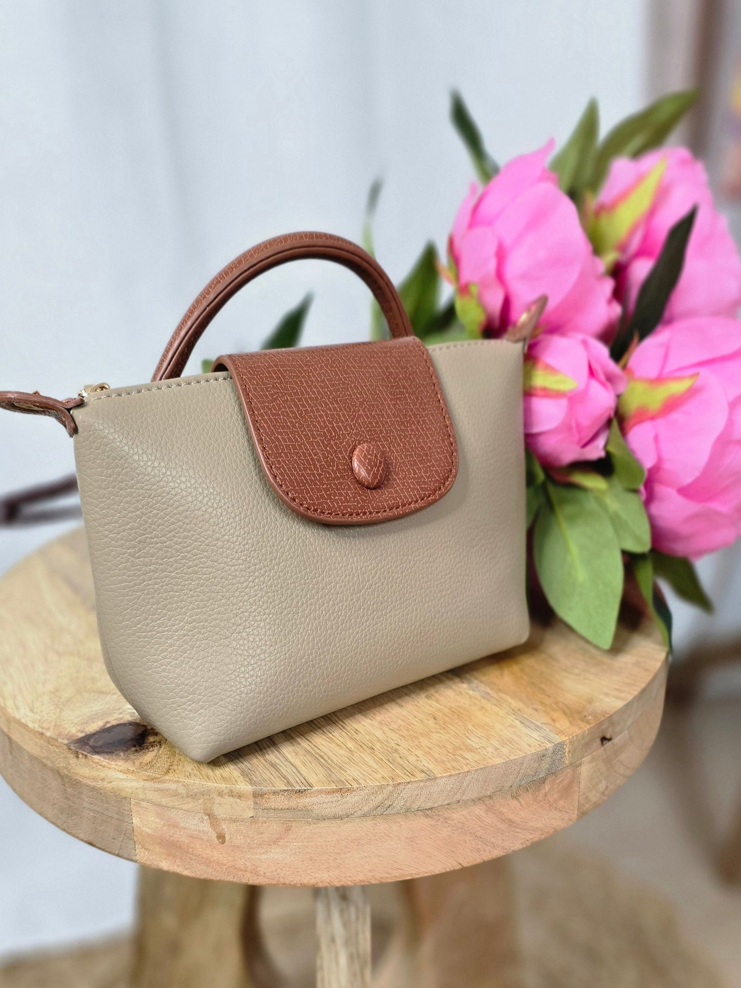 Sac Dupe L - Beige kaki