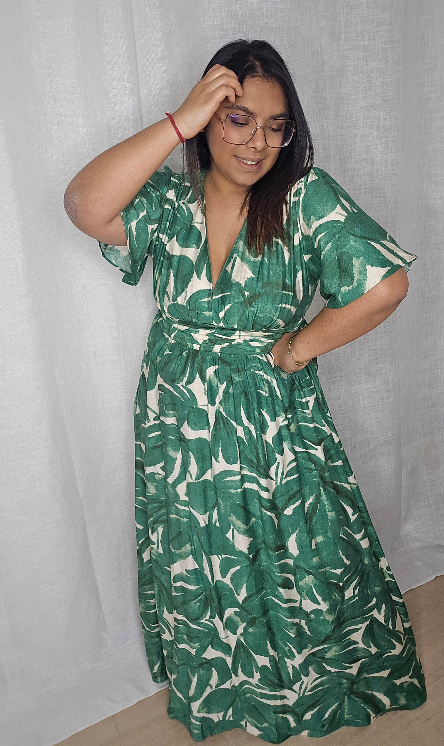 "Tropical Vibes" - Robe Luna