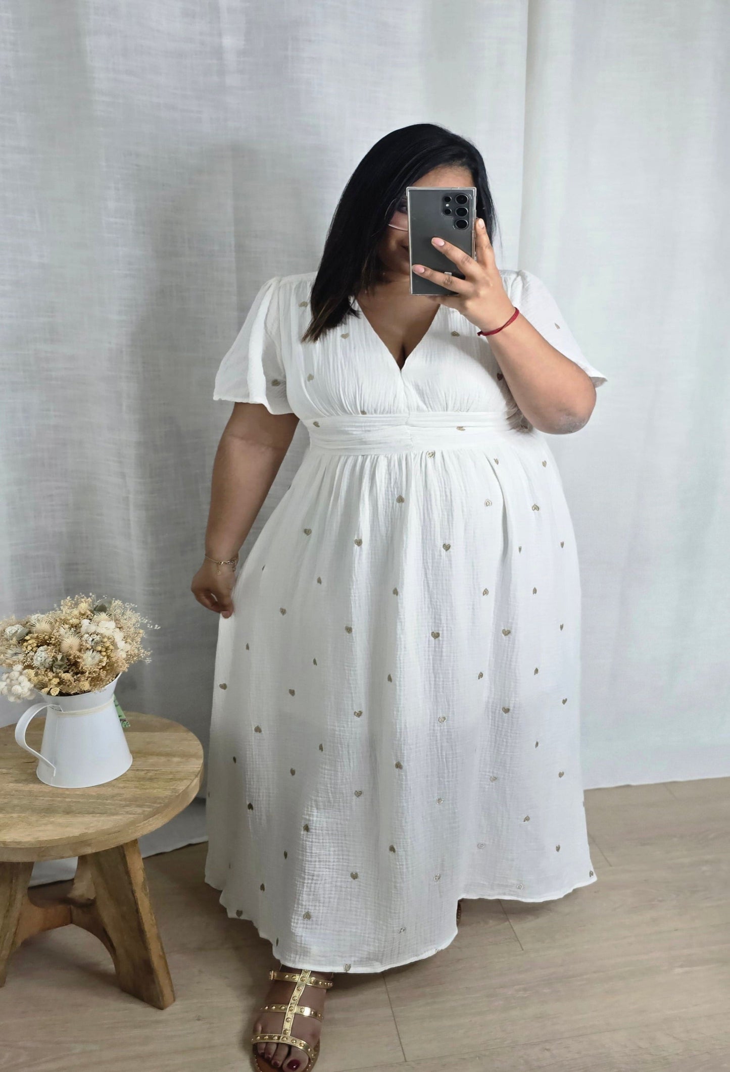 "Tropical Vibes" - Robe CURVY Naima
