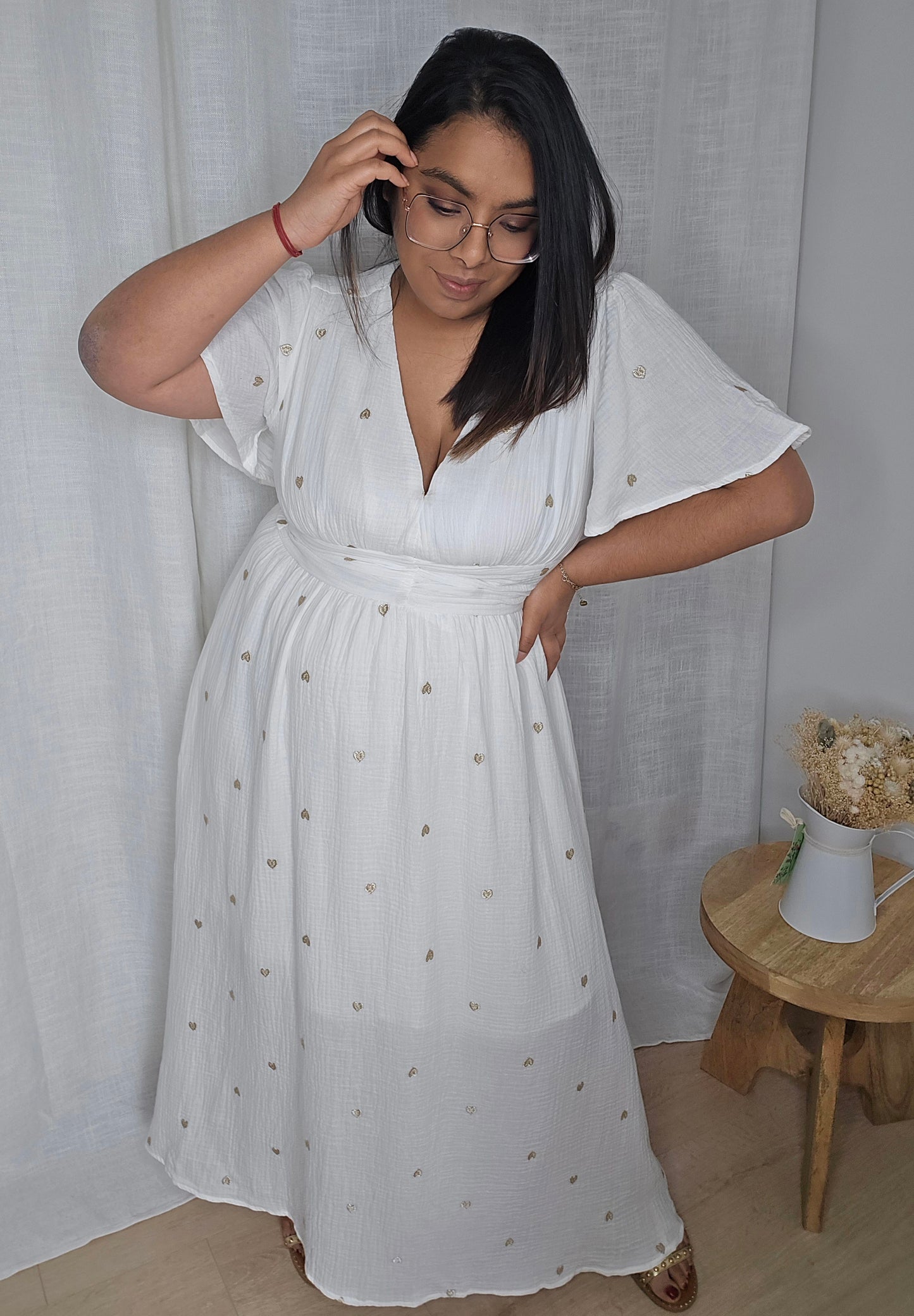 "Tropical Vibes" - Robe CURVY Naima