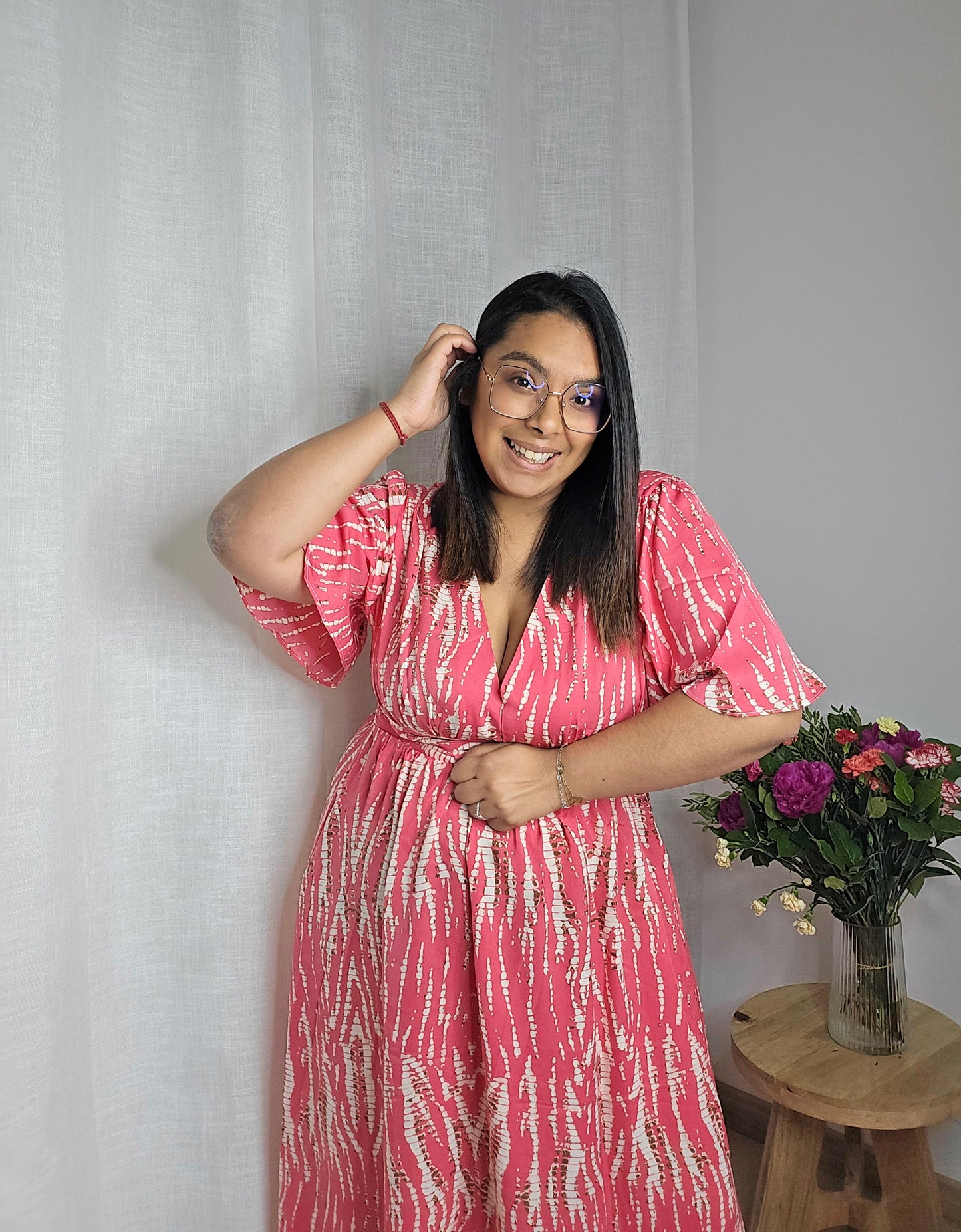 "L'Evasion" - Robe CURVY Maurine