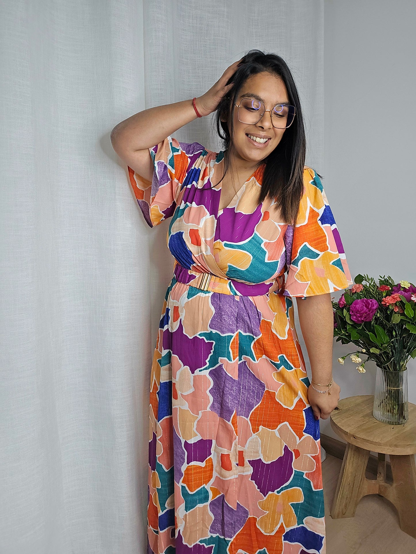 "L'Evasion" - Robe CURVY Meline