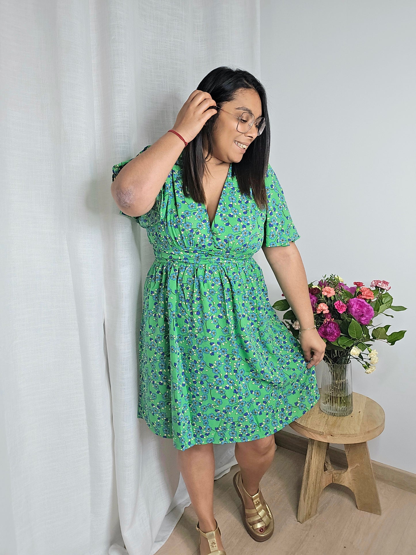 "L'Evasion" - Robe CURVY Florence