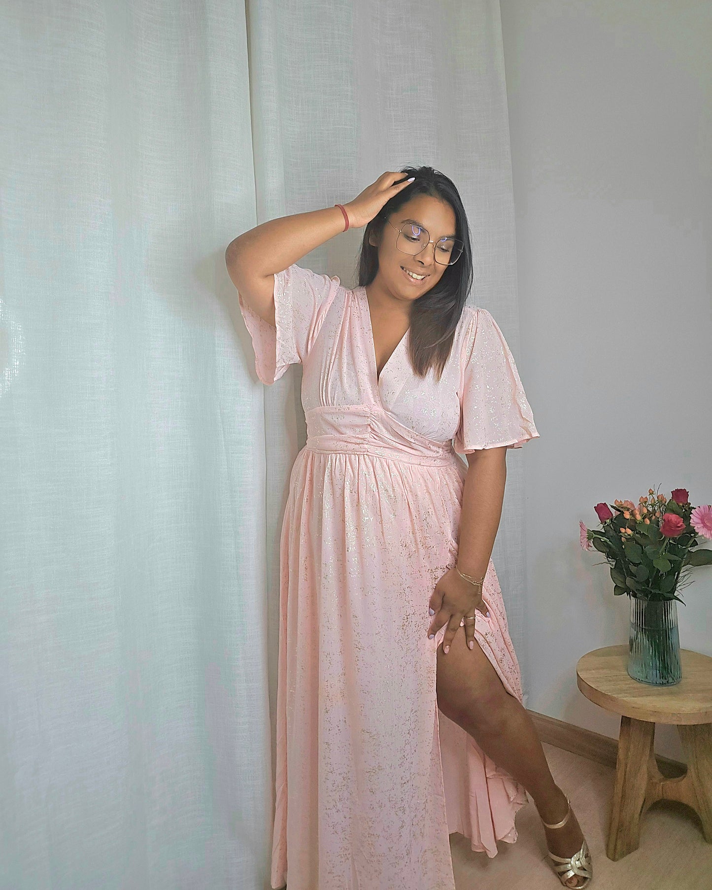 " Un rayon de soleil " - Robe CURVY Galdana