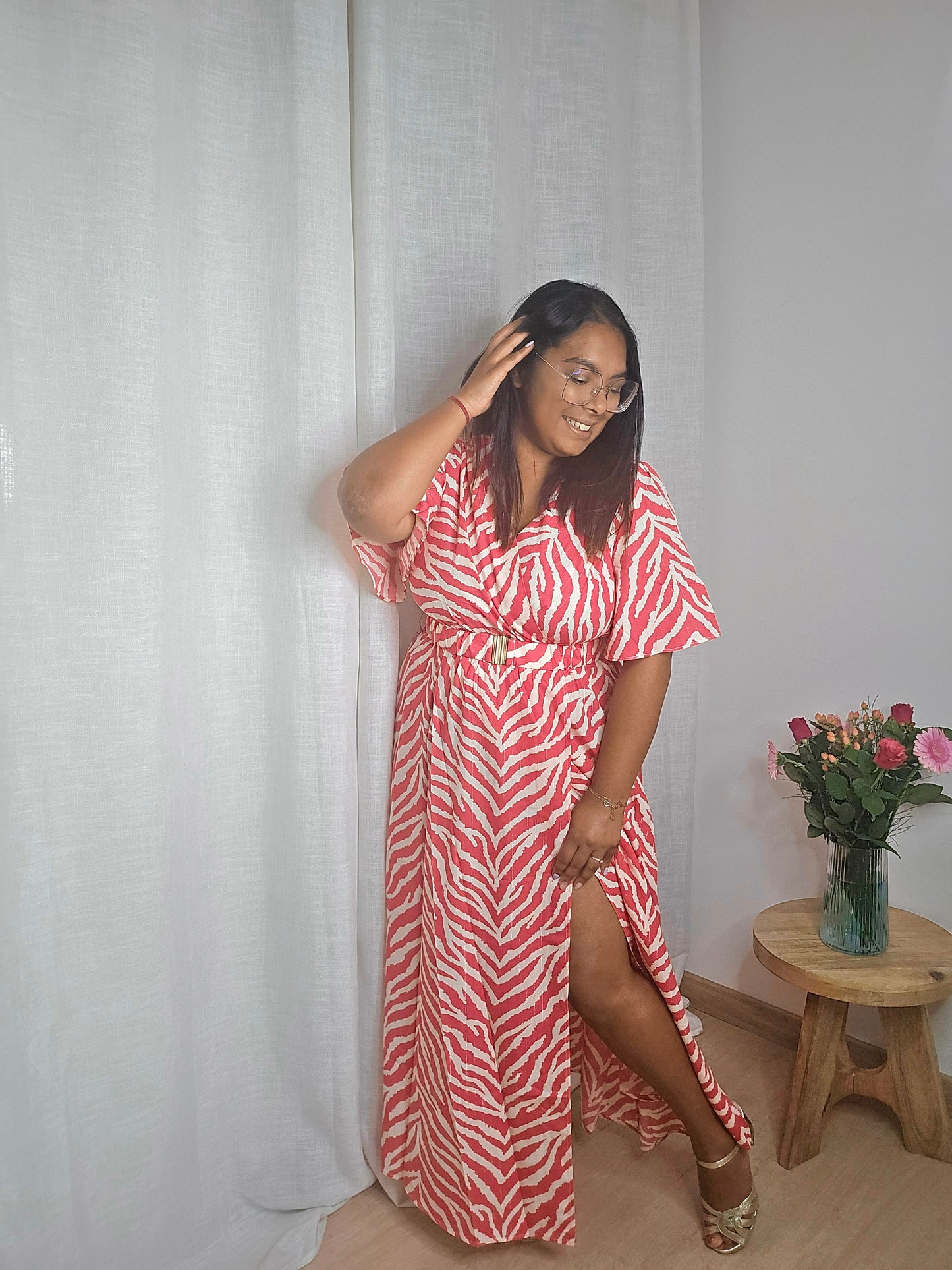 "Un rayon de soleil" - Robe CURVY Binebica