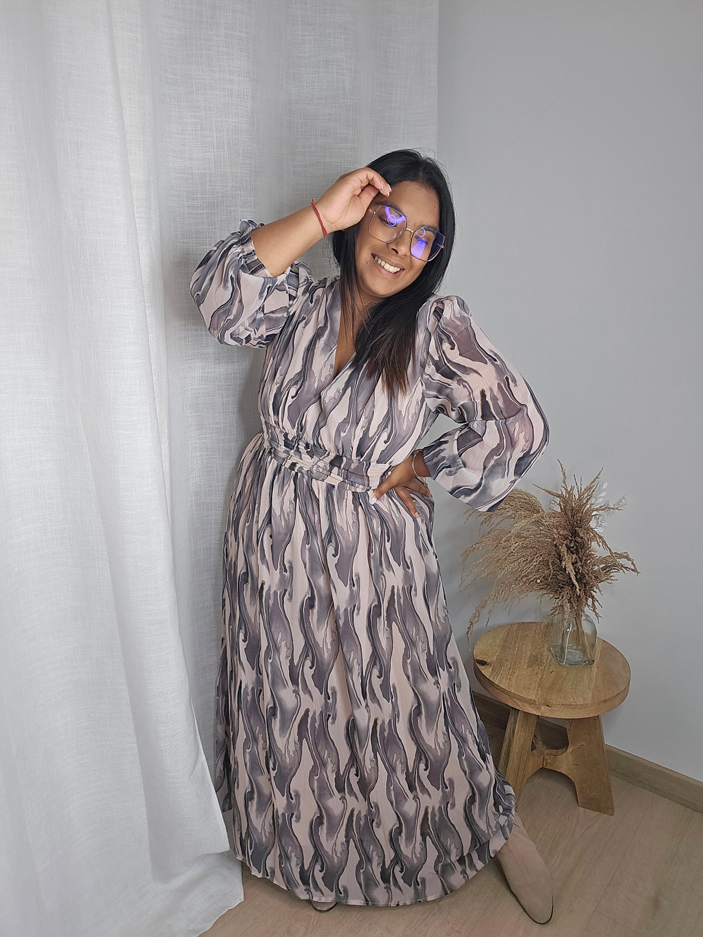 "Douceur naturelle" - Robe CURVY Poppy