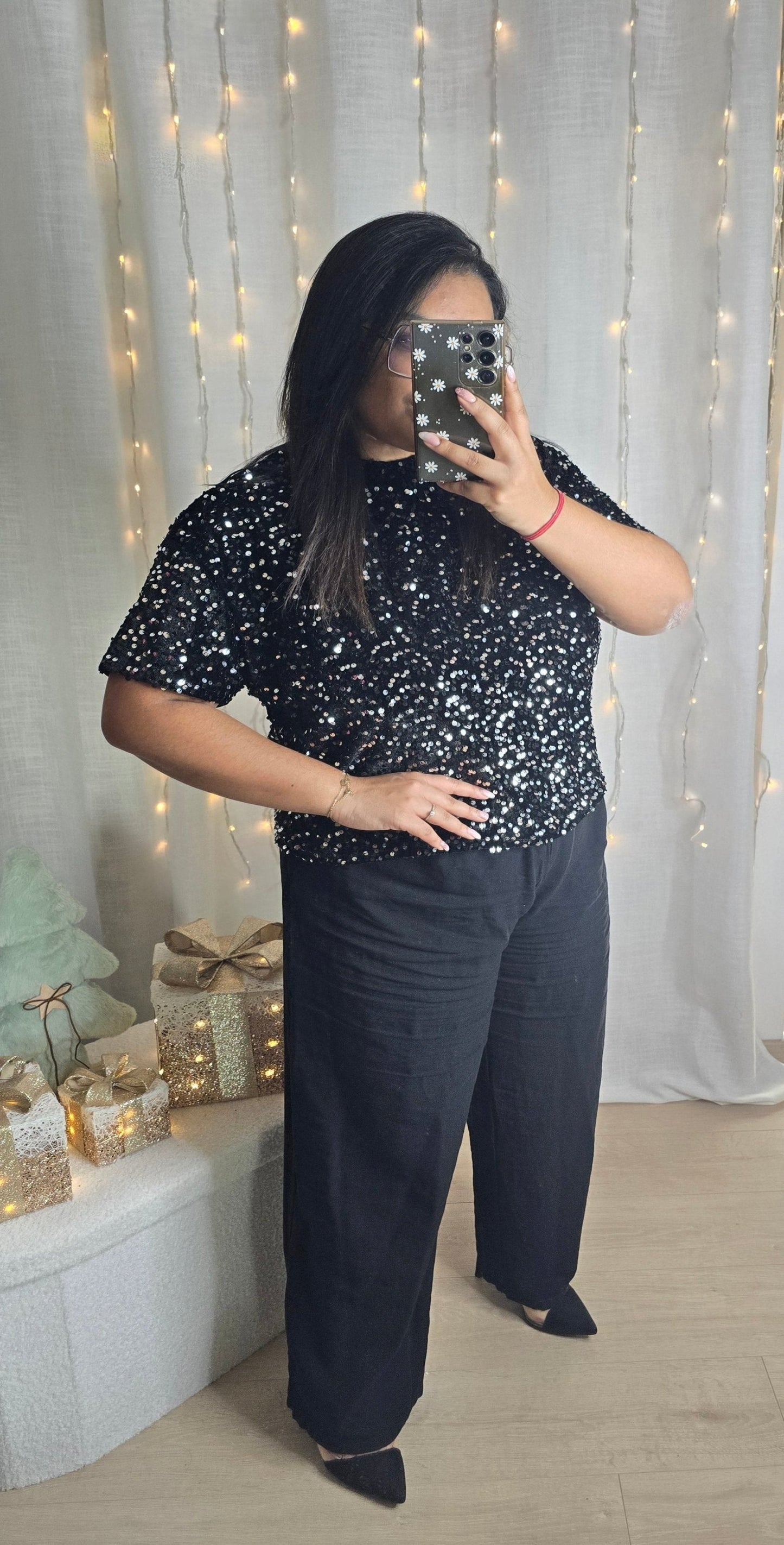 "Full Paillettes" - Top Giulia