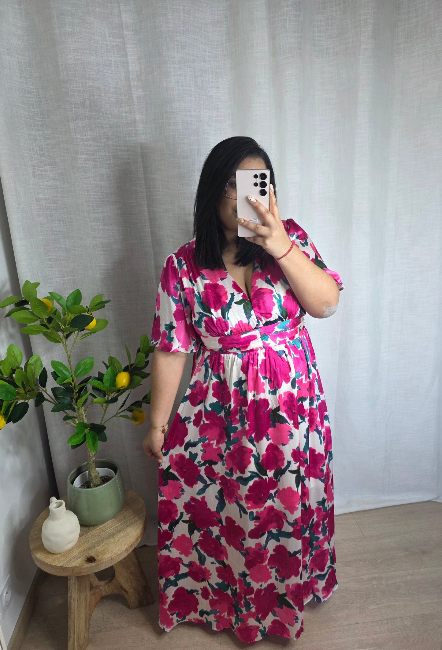 "Un air de Printemps" - Robe CURVY Lisa