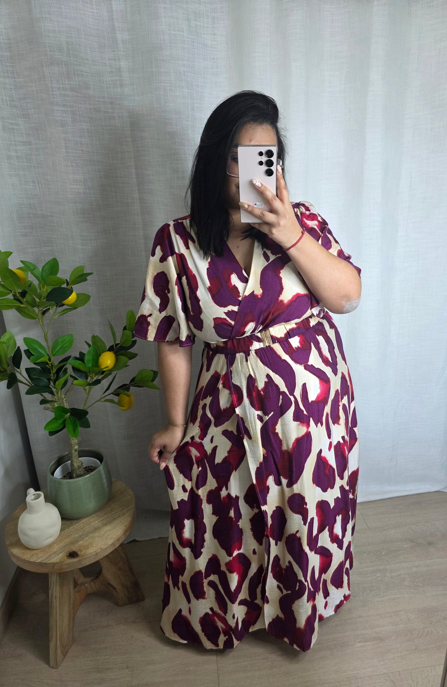 "Un air de printemps" - Robe CURVY Gaelle