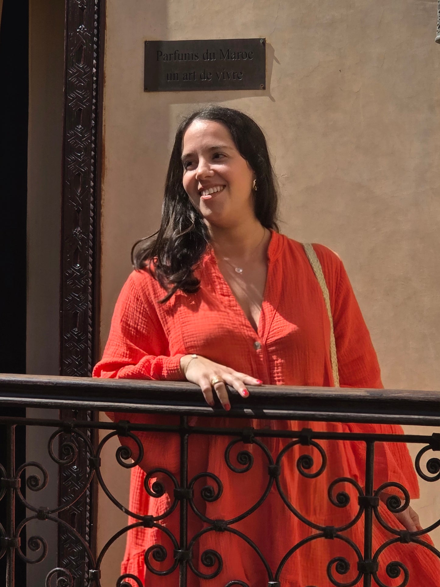 "Il était une fois Marrakech" - Robe Ouidad Corail