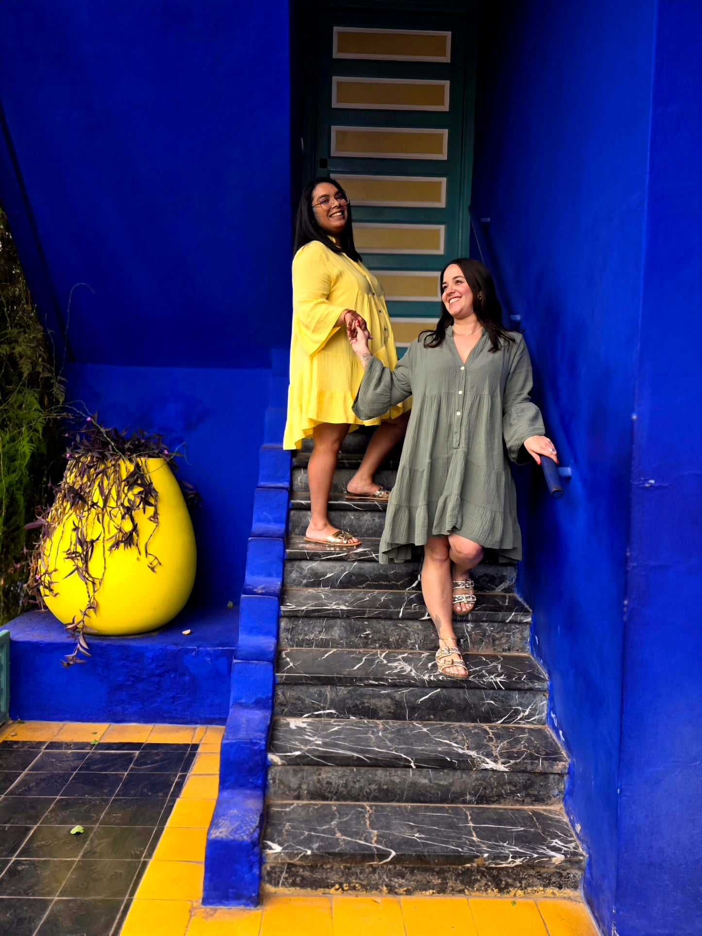 "Il était une fois Marrakech" - Robe Ouidad Jaune