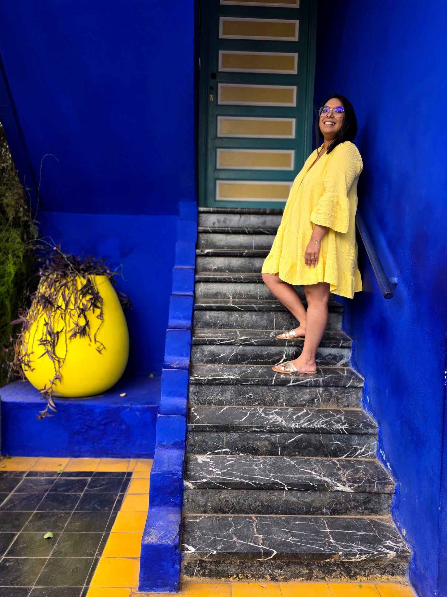 "Il était une fois Marrakech" - Robe Ouidad Jaune