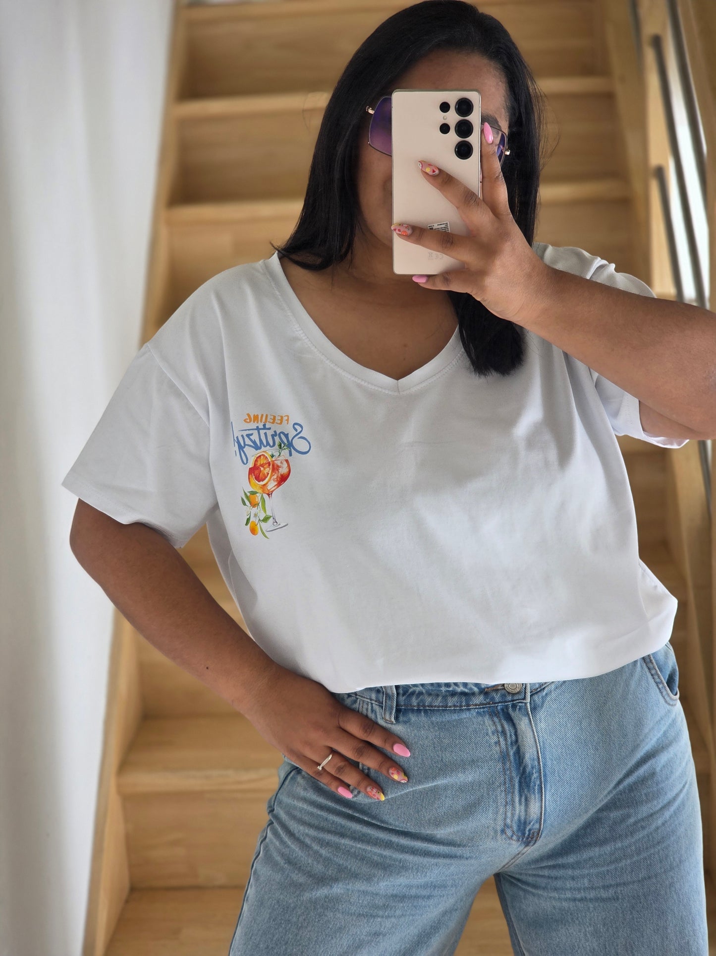 "Tutti Frutti" - T-shirt CURVY Spritz