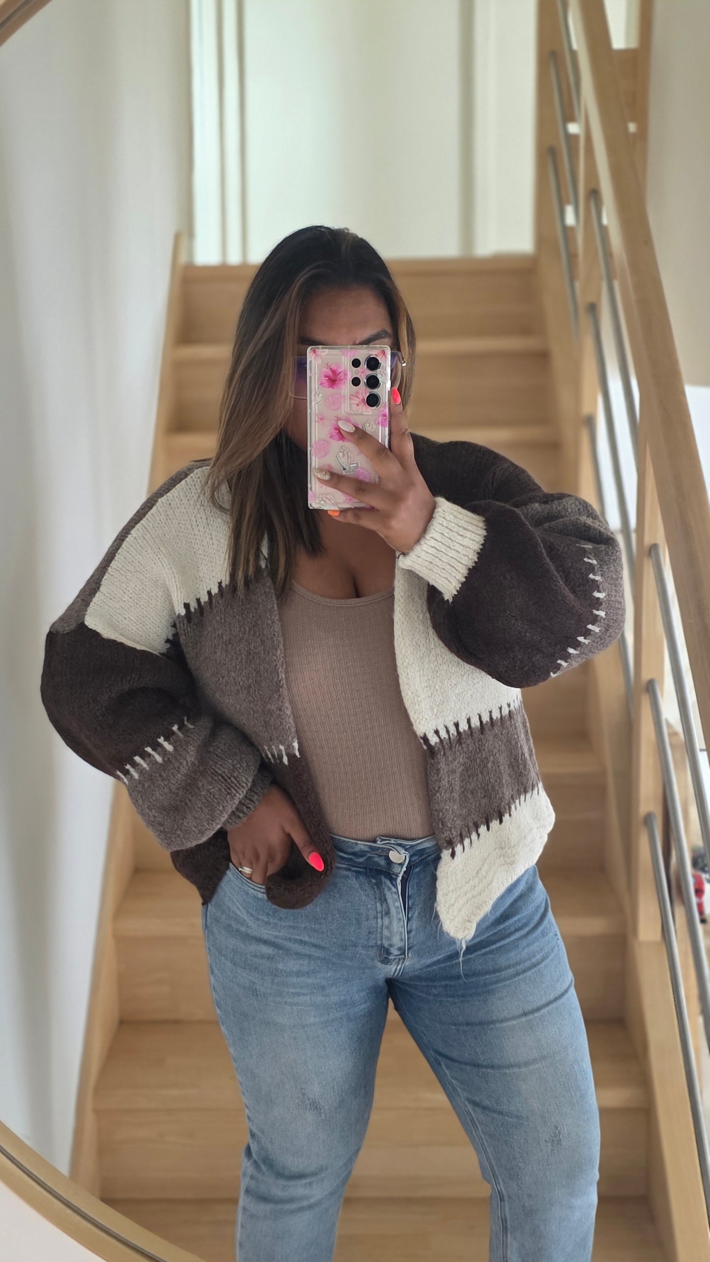 "Café & Crème" - Gilet Cookie