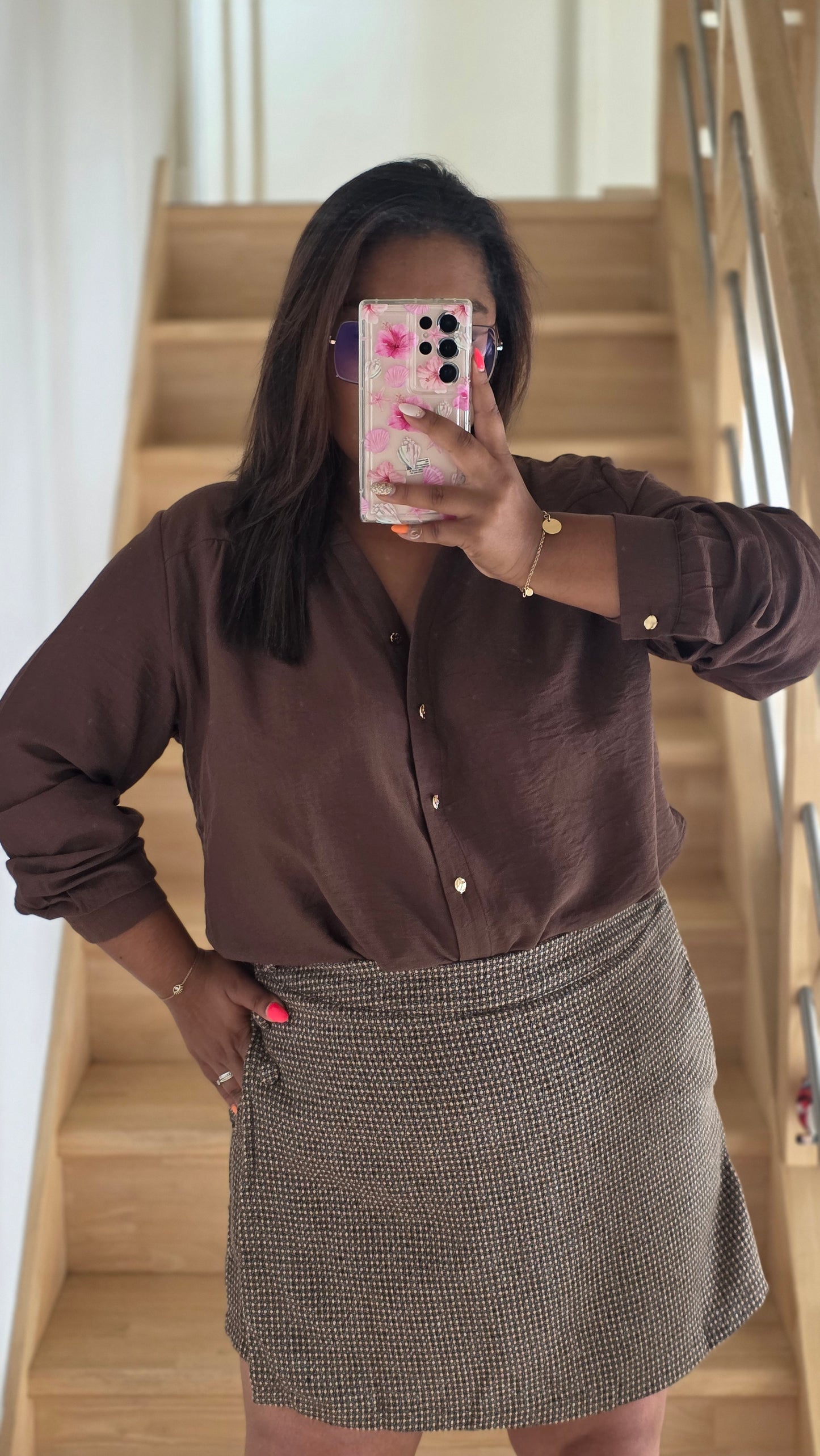 "La Reprise" - Chemise CURVY Omaya