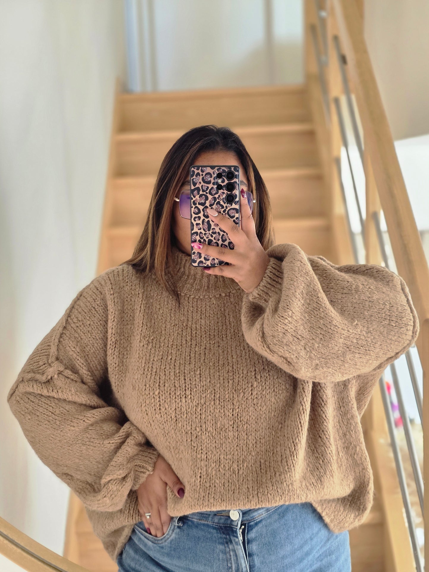 'C'est si bon" - Pull Aria Camel