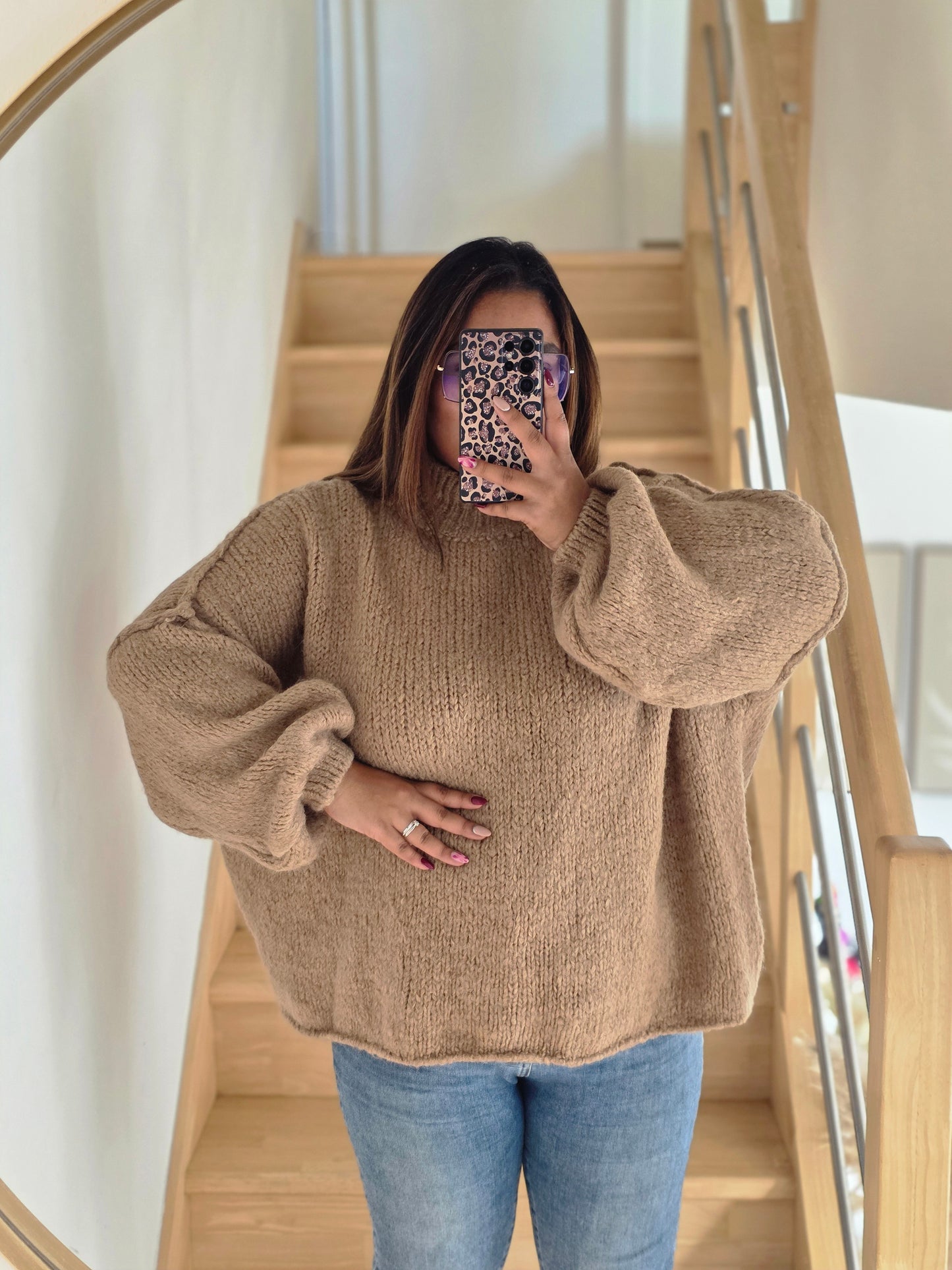 'C'est si bon" - Pull Aria Camel