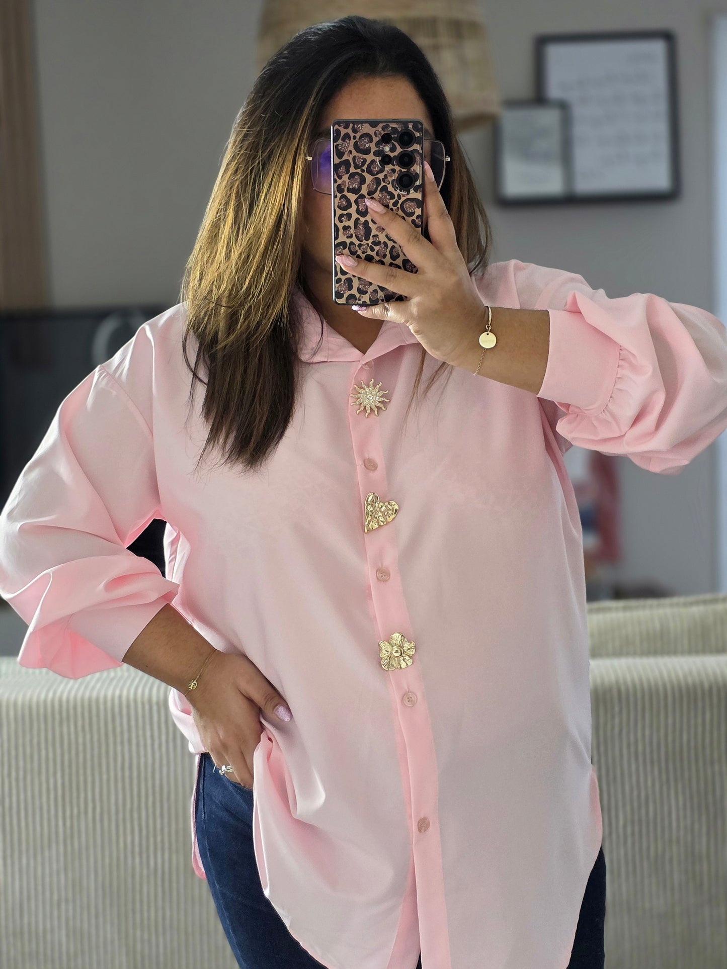 "Pastel D'hiver" - Chemise Leyna