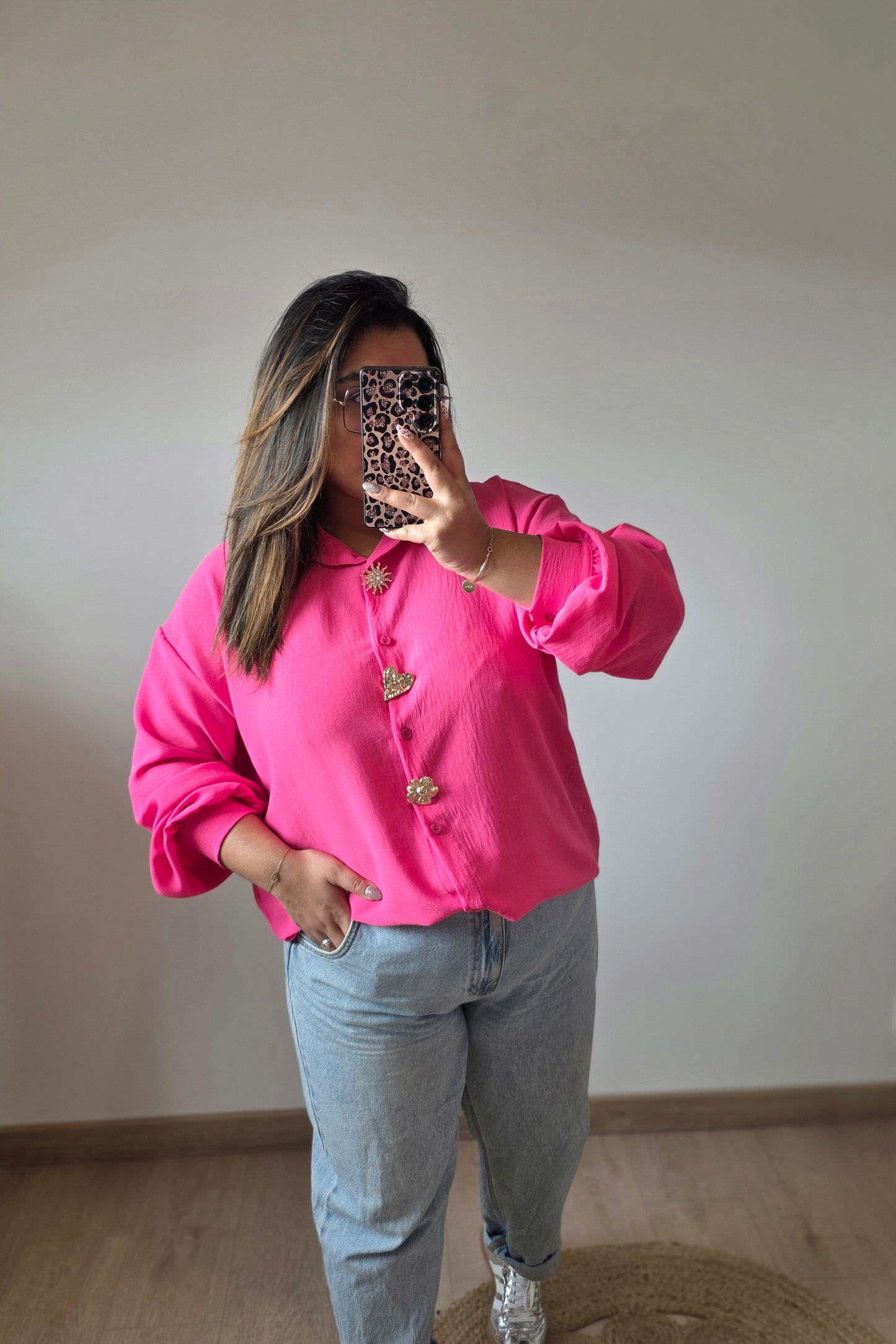 "Pastel D'hiver" - Chemise Leyna
