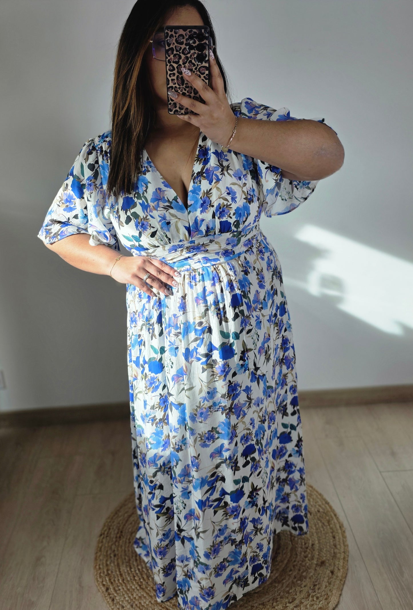 "Douceur d'hiver" - Robe CURVY Lisette