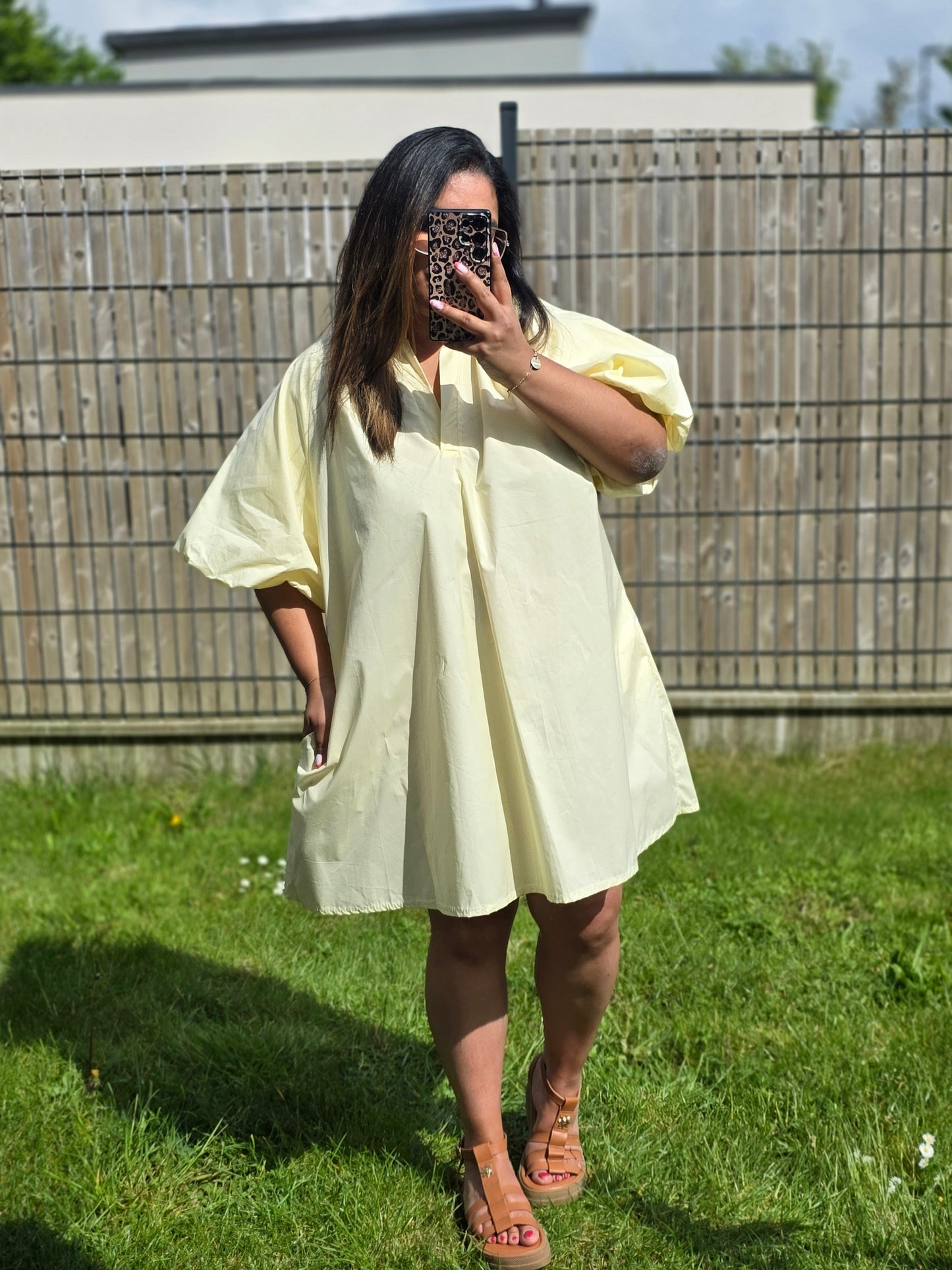 "Pastel Bloom" - Robe Esmée Jaune
