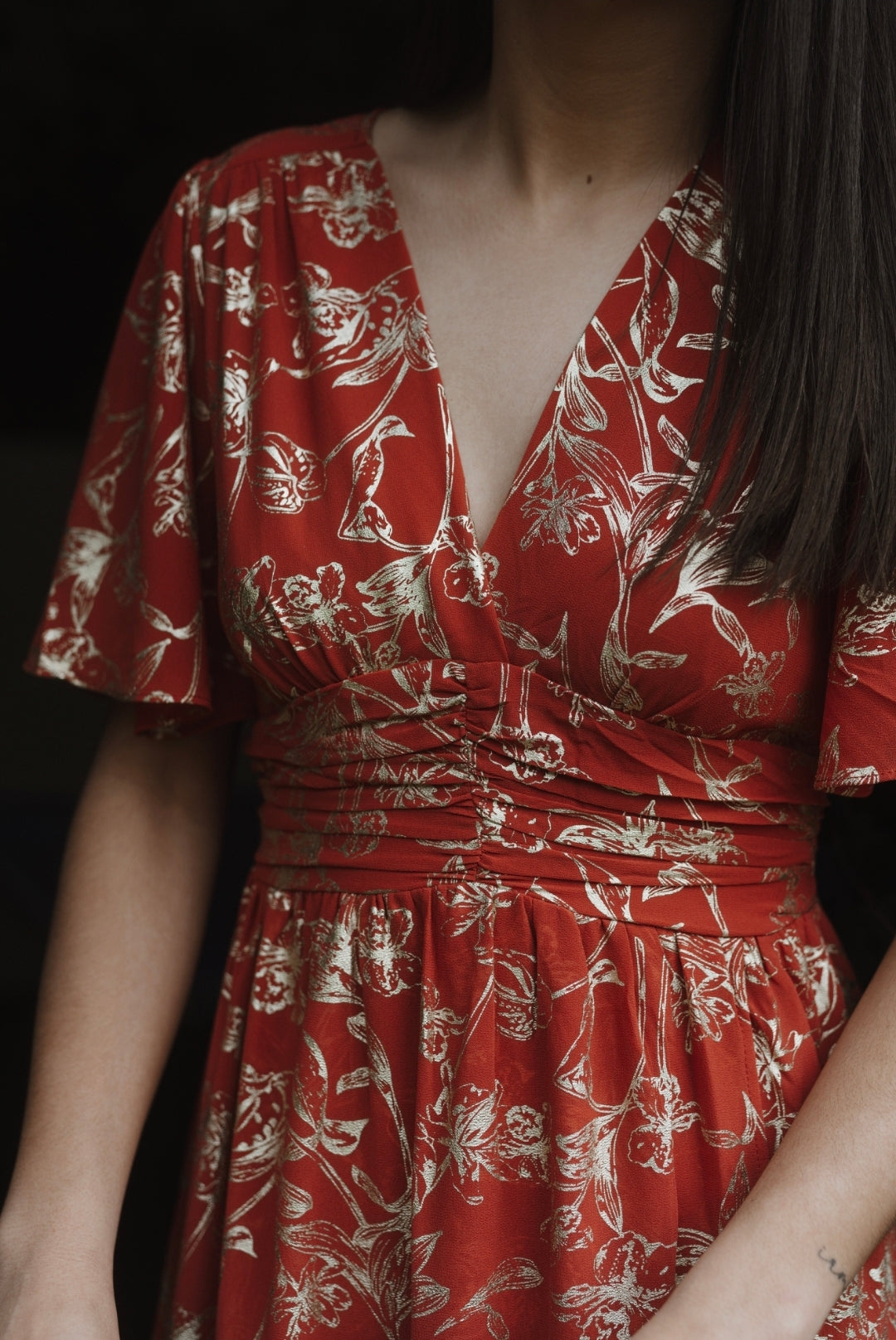 "Le Bonheur du Printemps" - Robe Layla Terracotta