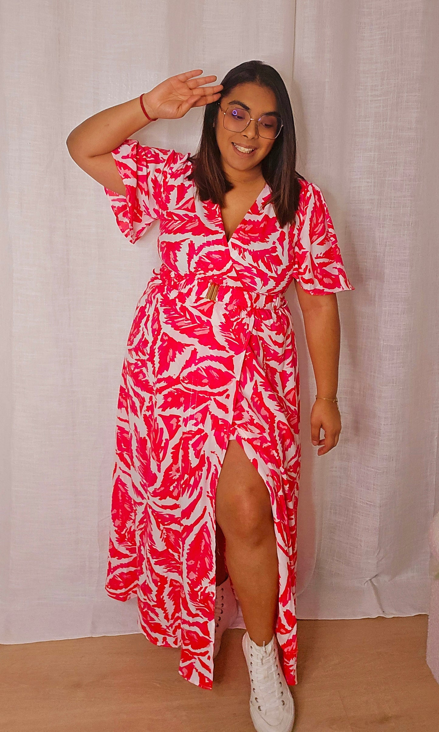 "Vive le printemps!" - Robe CURVY Victoria