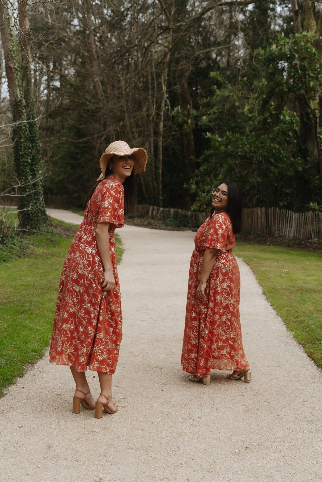 "Le Bonheur du Printemps" - Robe Layla Terracotta