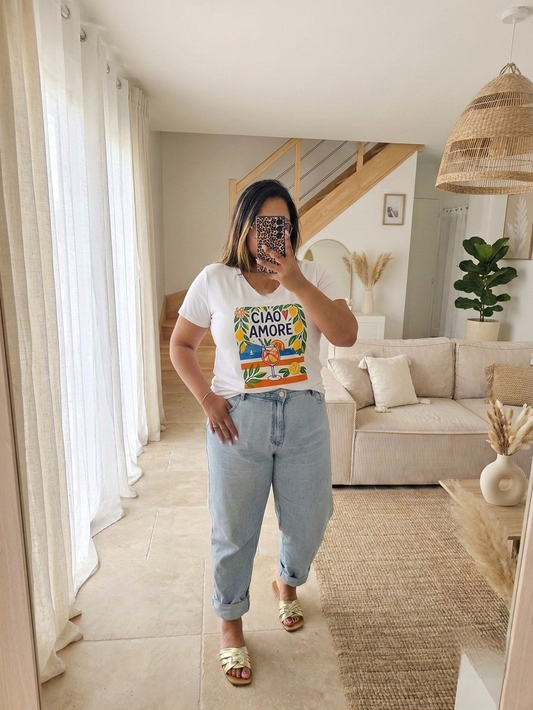 T-shirt Curvy Ciao Amore