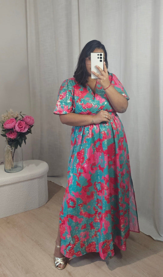 "Amour Gloire et Couleurs" - Robe CURVY Shanty