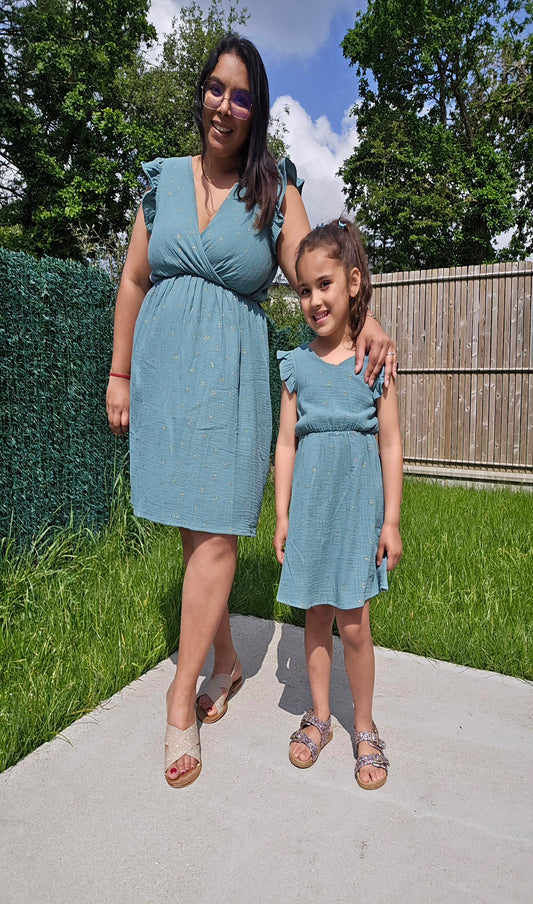 "Mères-Veilleuses" Robe Femmes