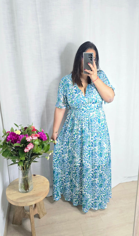 "L'Evasion" - Robe CURVY Aurore