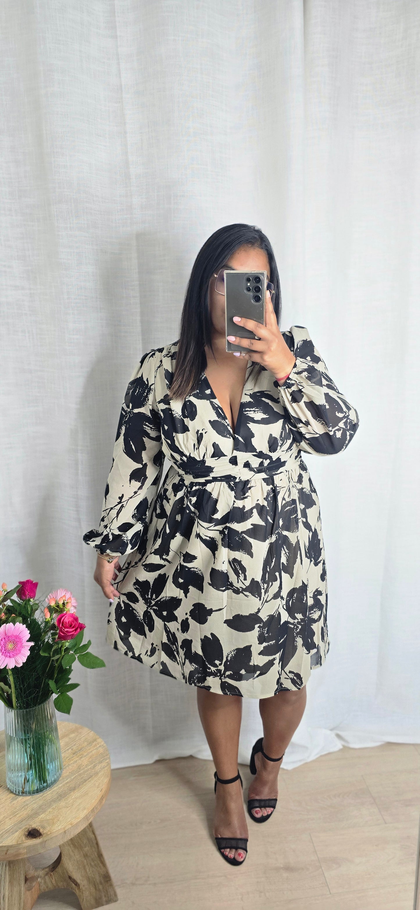 "Un rayon de soleil" - Robe CURVY Mitjana