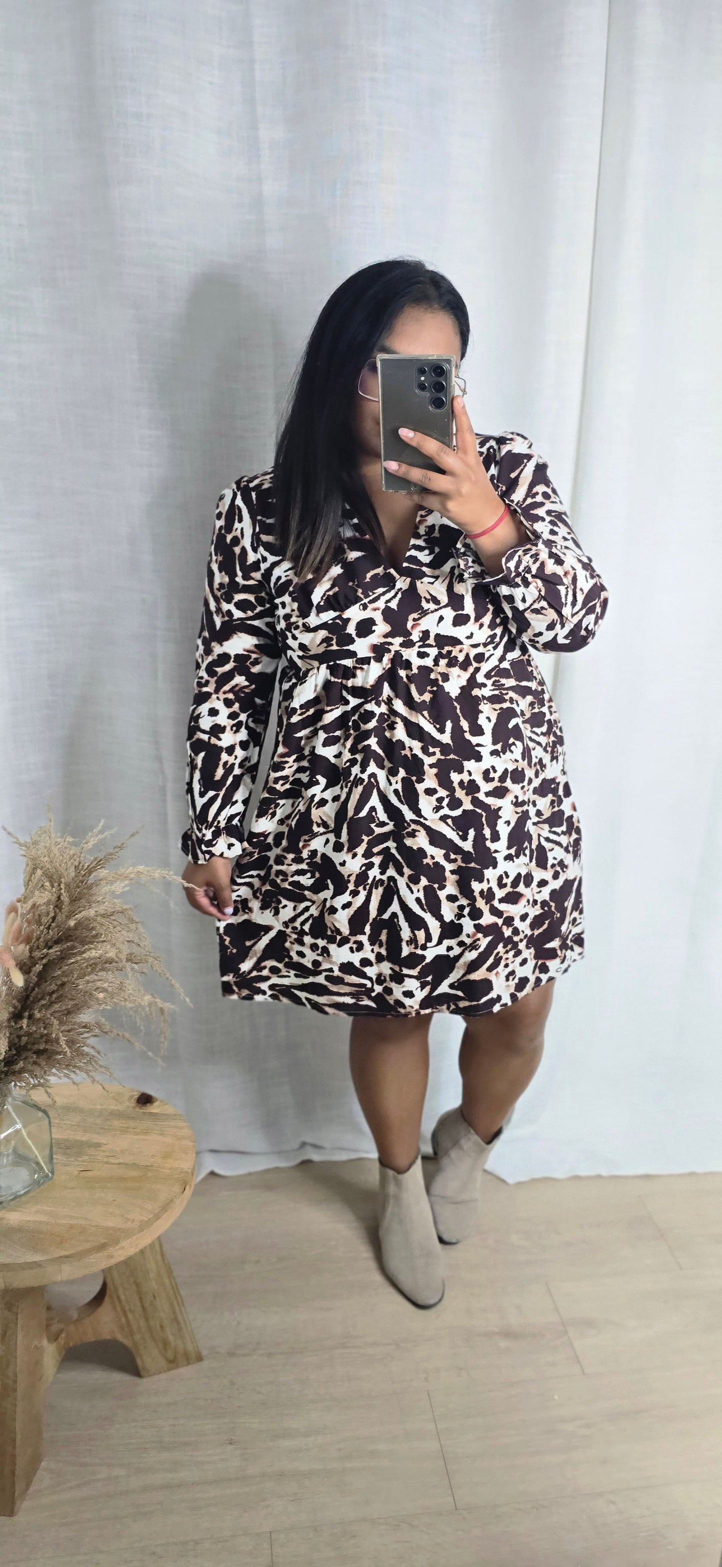 "Douceur naturelle" - Robe CURVY Jey