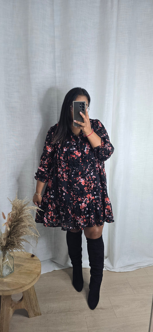 "A la faveur de l'automne" - Robe CURVY Alfie