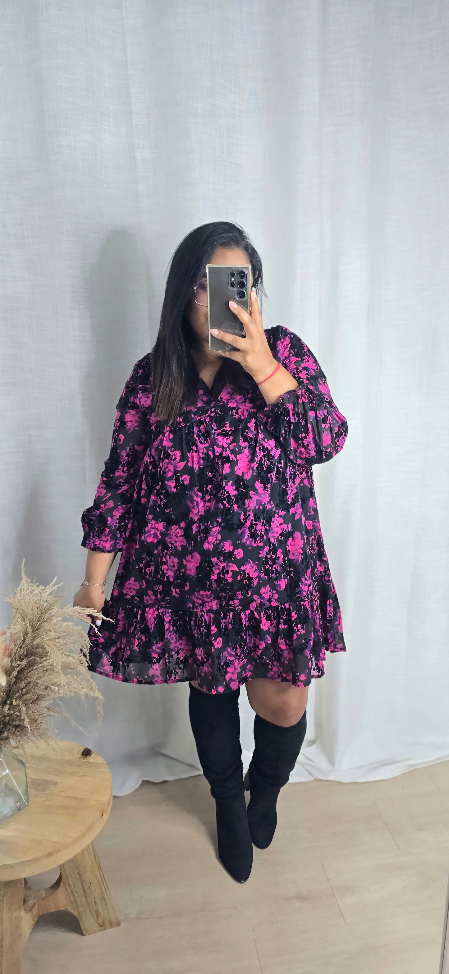 "A la faveur de l'automne" - Robe CURVY Gloria