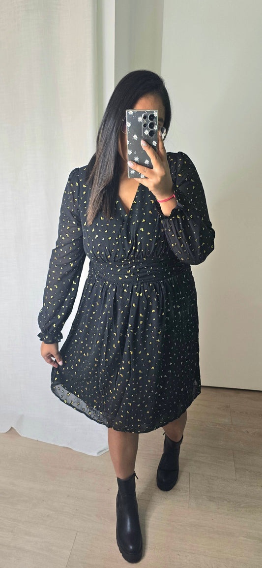 "A la faveur de l'automne" - Robe CURVY Aniella