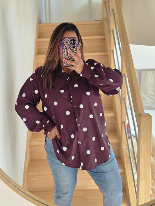 "C'est si bon ! " - Chemise CURVY Vic