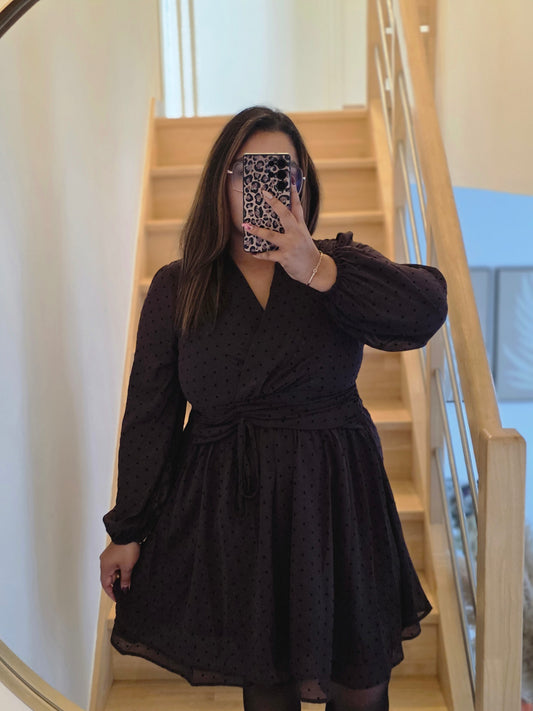 "L'Avant fête!" -   Robe CURVY Chocolate