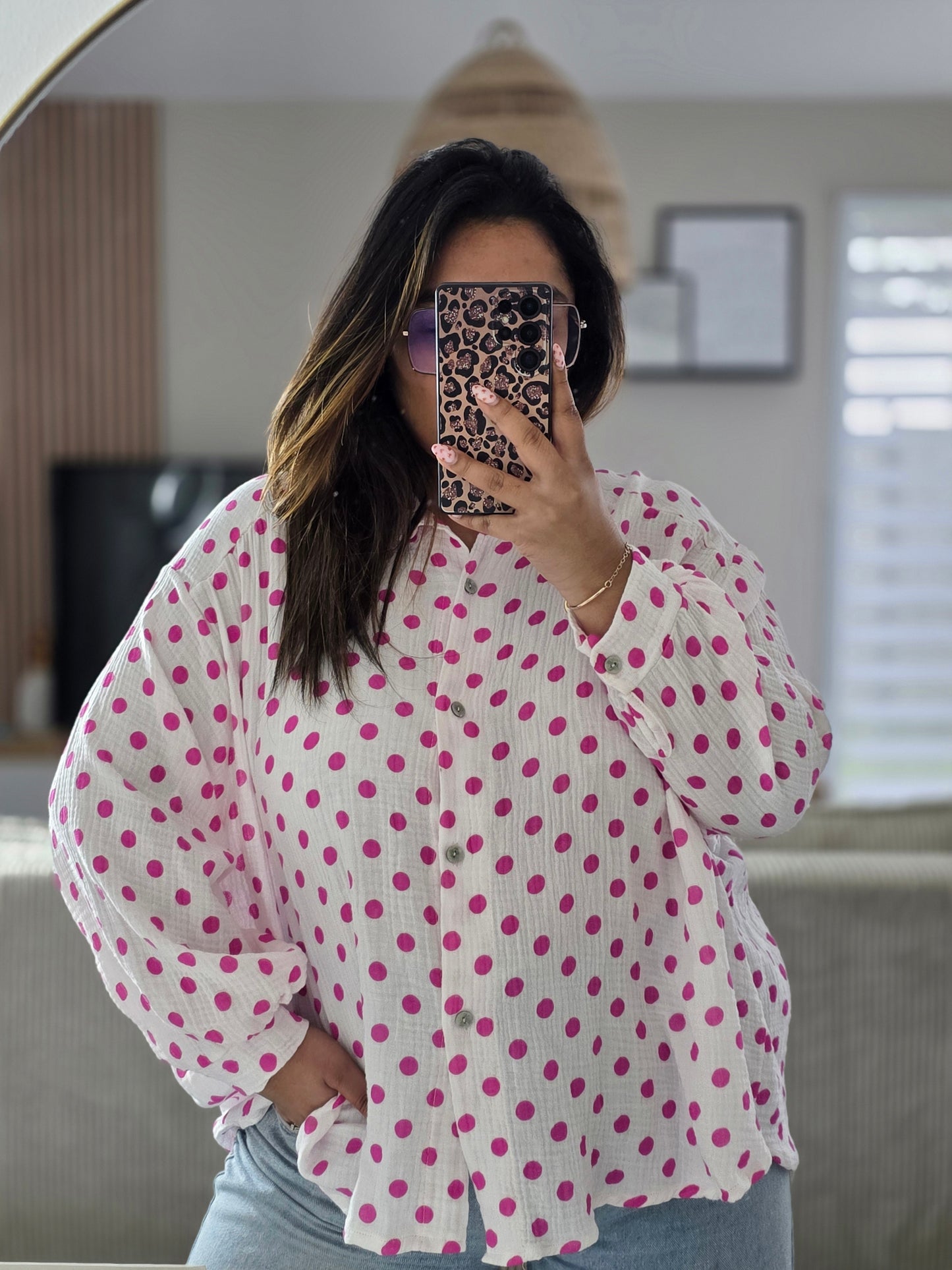 "Evasion Printanière" - Blouse Numa