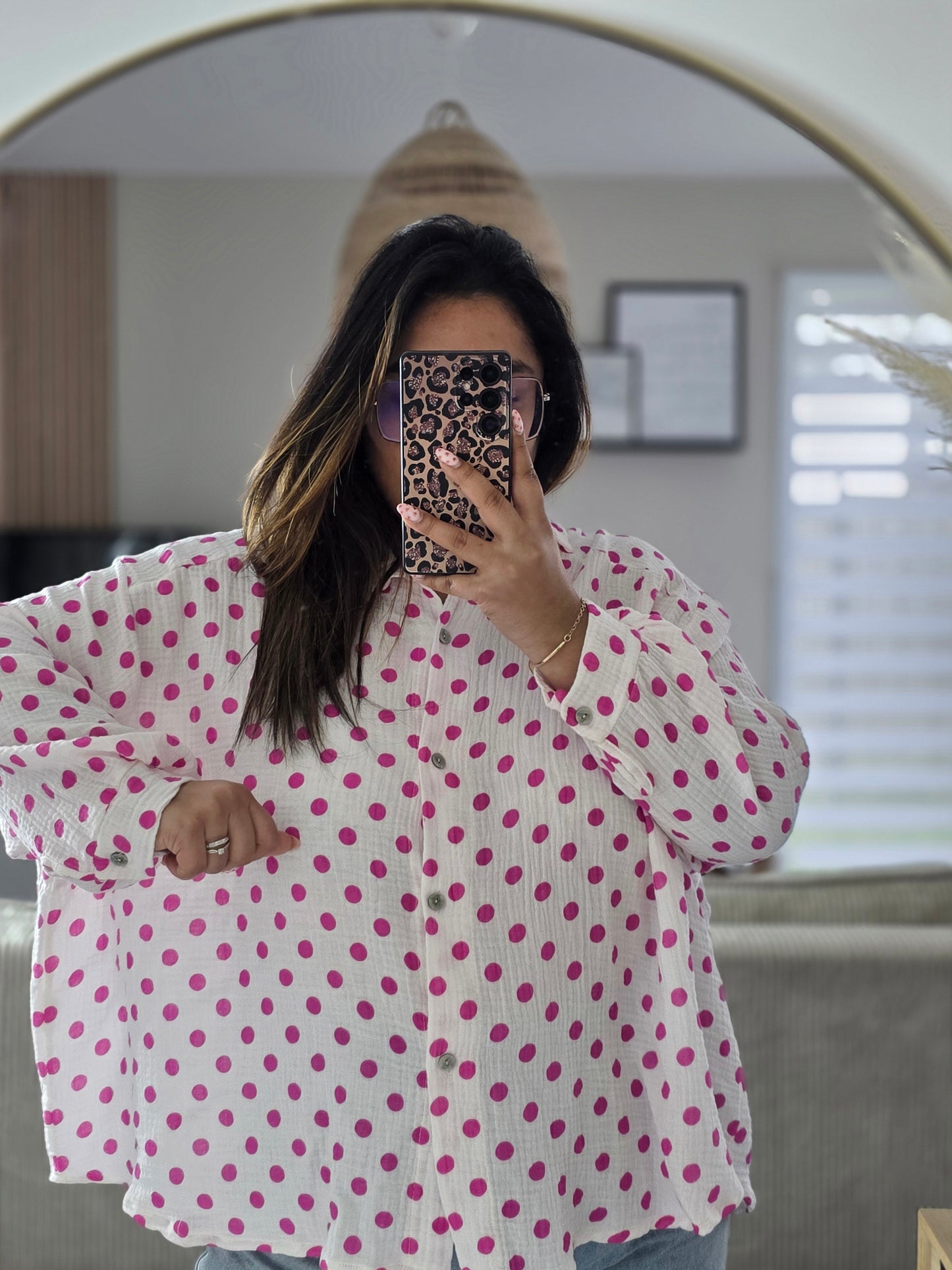 "Evasion Printanière" - Blouse Numa