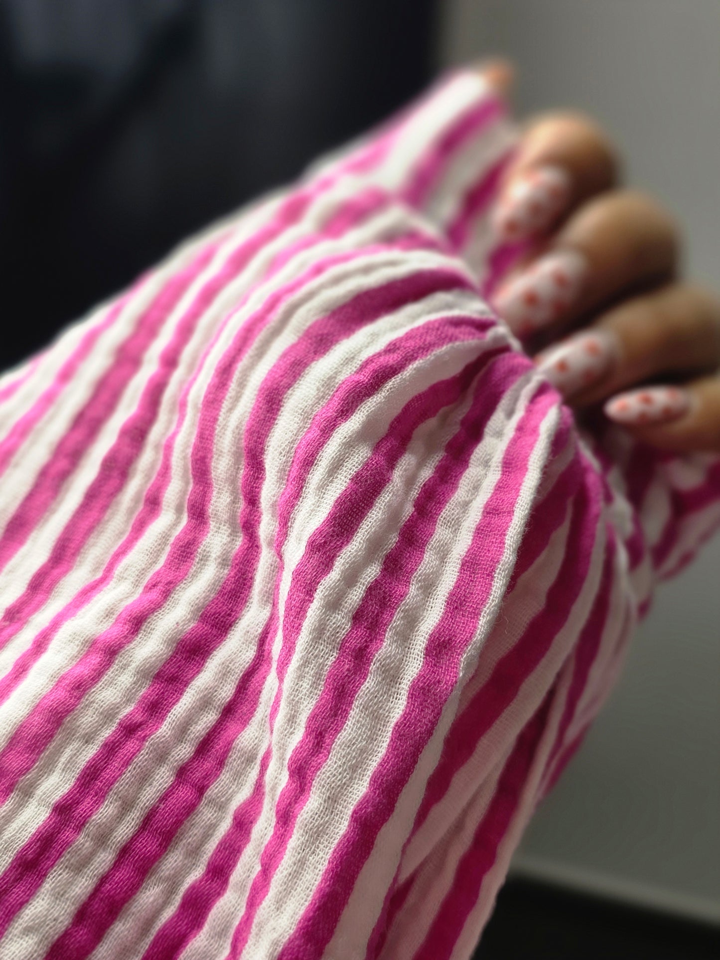 "Evasion Printanière" - Blouse Rosie Fuchsia