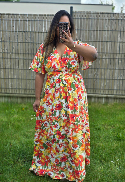 "Pastel Bloom" -  Robe Garancia
