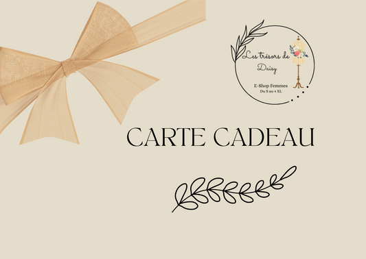 CARTE CADEAU