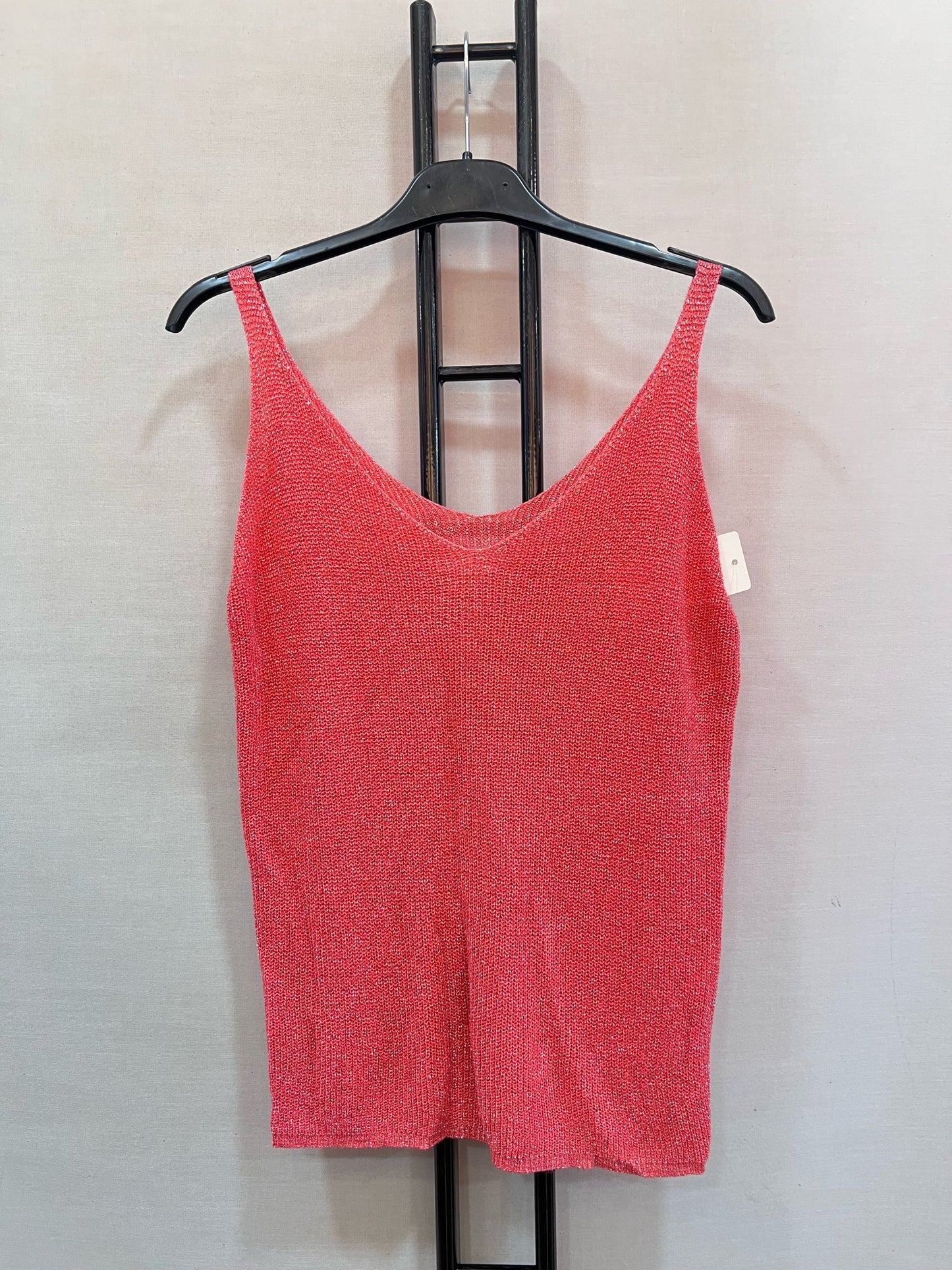 Débardeur CURVY paillettes corail