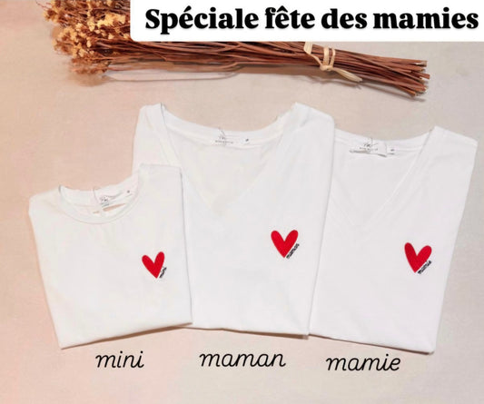 "Fête des mamies" - T shirt enfant